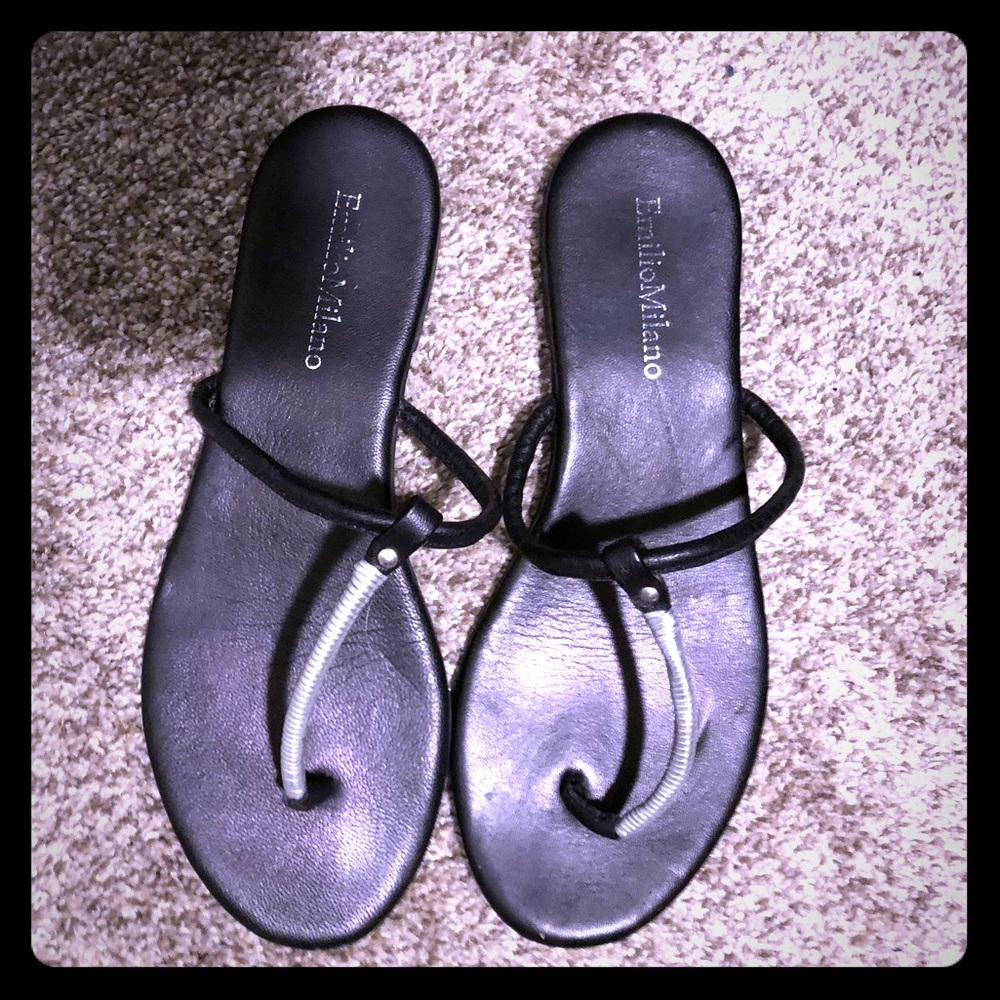 Two pairs of sandals